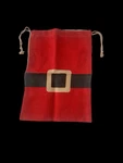 Nwot Northlight 16" X 23" Santa Claus Belt Buckle Christmas Jute Gift Bag. Fixed Price $19.99.