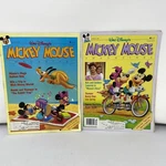 Vintage 80S Disney Mickey Mouse Magazines 1988 Lot 2 Goofy Minnie Donald. Fixed Price $9.95.