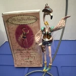 Cape Shore Flirty Feathers Cow Chick Ornament Rhinestones Pink Farm Christmas. Fixed Price $49.99.