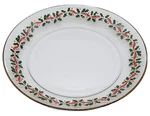 Libbey Glass LRS3 Salad Plate Holly Berries And Ribbon. Fixed Price $19.99.