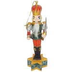 Living Home Holiday Christmas Tree Ornament Nutcracker 6 Inches Tall Nib. Fixed Price $11.40.
