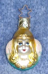 1998 Celestial Angel Merck's Old World Christmas Ornament With Star Cap #1096. Fixed Price $10.00.