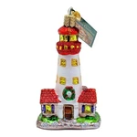 Old World Christmas The Glass Lighthouse Ornament New With Tag. Fixed Price $24.95.