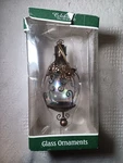 Celebrate The Season Glass Teardrop Ornament Christmas Xmas. Fixed Price $18.79.