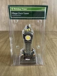 Holiday Time Christmas Village Clock Tower New. Fixed Price $12.99.