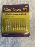 12 Volt Christmas Bulbs Clear Mini For 10 11 Ct Tree Topper Lightkeeper. Fixed Price $12.99.