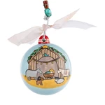 Christ The Savior Born Ball Ornament By Glory Haus - Free Shipping. Fixed Price $21.95.