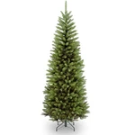 National Tree Company 6FT Unlit Kingswood Fir Slim Christmas 629 Tips,green. Fixed Price $73.99.