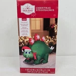 Holiday Time Christmas Stegosaurus Airblown Inflatable Yard Decor 3.5 Ft. Fixed Price $21.95.