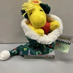 Peanuts Woodstock Christmas Musical Dancing Plush 9.5 X 6 Nib. Fixed Price $27.99.