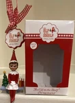 The On Shelf Girl Hanging Christmas Ornament 2013. Fixed Price $16.99.