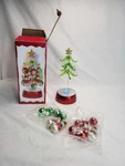 Ganz 8 Glass Light Up Christmas Tree With 12 Ornaments Color Changing. Fixed Price $13.99.