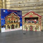 Mr. Christmas Animated Advent House Lights Music Motion 25 Carols Tested Working. Fixed Price $84.95.