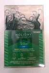 Holiday Living 35CT 14.1FT White Globe Lights Led Battery Operated Timer 372387. Fixed Price $13.49.