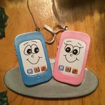Cell Phone Couple Polarx Personalizable Christmas Tree Ornament - Free Shipping!. Fixed Price $8.39.