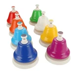 Desk Bells 8 Notes, Metal Hand Set, Rainbow Music For Chorus, Hol.... Fixed Price $34.11.