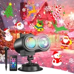 4-LARGE Pattern Halloween Christmas Projector Lights Outdoor, 29 Effects Holi.... Fixed Price $31.75.