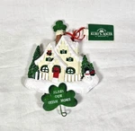 Kurt Adler Bless Our Irish Home Ornament Shamrock Holiday Tree Ireland Christmas. Fixed Price $14.54.