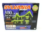 Sylvania Add-a-set 300 Icicle Christmas Lights Clear Bulbs 29 White Wire. Fixed Price $34.00.