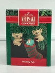 Koalas "stocking Pals" Hallmark Keepsake Ornament (1990) - Free Shipping. Fixed Price $8.50.