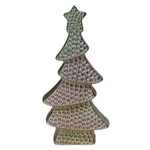 Northlight 7.25" Iridescent Rainbow Bohemian Christmas Tree Table Top Decoration. Fixed Price $17.49.