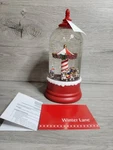 Winter Lane Christmas Snow Globe Lighted Animated Carousel Horse 10 New. Fixed Price $50.00.