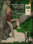1976 Vintage Ad Kool Super Longs Cigarettes Menthol 70'S Fashions Tree 01/01/24. Fixed Price $8.00.