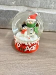 Greenbrier Christmas Globe Peace Snowman Gift Home Table Decor. Fixed Price $7.99.