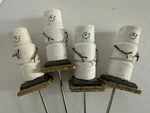 The Original S'mores Midwest Roasting Marshmallow Sticks Ornament Set Of 4. Fixed Price $39.99.