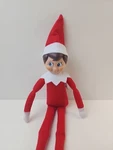 Cca & On Shelf Boy 12" Doll Brown Hair Blue Eyes Christmas 2005. Fixed Price $20.99.