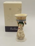 Birch Hearts "snowman Melt Our Vintage Candle Holder, #81012, 5.5 Tall. Fixed Price $11.87.