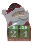 Hobby Lobby Santa Claus Wooden Block Advent Countdown To Christmas Calendar New!. Fixed Price $23.96.