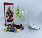 Ganz Light Up Christmas Tree & 12 Ornaments 8 Glass Color Changing Read!. Fixed Price $24.95.