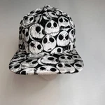 Jack Skellington Hat Men Snap Back Faces Nightmare Christmas Velour Work Core Ne. Fixed Price $44.97.