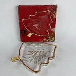 Mikasa Yuletide Tree Gold 5" Sweet Dish WY156/503 With Box Japan Christmas. Fixed Price $15.39.