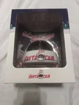 Department 56 Santa Cam Christmas Figurine & Storybook, Freestanding, Red White. Fixed Price $17.00.