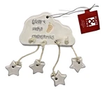 Place & Time Baby First Christmas Cloud Stars Ceramic Ornament (2024) Nwt. Fixed Price $8.94.