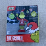 4-FOOT The Grinchmax Christmas Sweater Gemmy Led Outdoor Airblown Inflatable. Fixed Price $29.96.