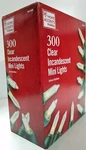 300 Light Clear Incandescent "stay Lit Even If Bulb Burns Out" Mini Christmas. Fixed Price $8.95.