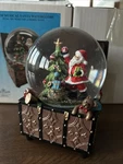 Kurt Adler Musical Santa Claus "we Wish You Merry Christmas" Water Globe, 4". Fixed Price $34.99.