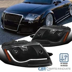Fits 1999-2006 Audi Tt Led Strip Projector Headlights Lamps Black 02 03 04 05. Fixed Price $276.40.