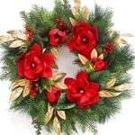 Magnolia Christmas Decoration 24 Inch Noble Wreaths For Front Door Window. Fixed Price $36.31.