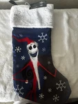 Disney Nightmare Before Christmas Jack Skellington Xmas Stocking Holiday Decor. Fixed Price $14.99.