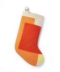 Lego Target Colorblock Holiday Red Orange Christmas Stocking 20" New Exclusive. Fixed Price $12.99.