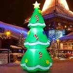Goosh 5 Ft Christmas Inflatables Tree Outdoor Decorations Blow Up Yard D.... Fixed Price $44.63.