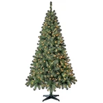 6.5FT Pre-lit Madison Pine Christmas Tree By Holiday Time: Clear Lights. Fixed Price $149.99.