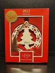 Lenox 2013 Christmas Wrappings Annual Tree Ornament #838814. Fixed Price $21.00.