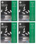 Ge 100 Miniature Lights Energy Smart Constanton Pure White 4PACK. Fixed Price $49.99.