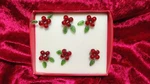New Vtg Pier 1 Imports Candle Jewelry- Holly Berries Set Of 6 Christmas. Fixed Price $7.00.
