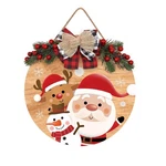 Merry Christmas Decorations Wreath, Sign Front For Door Decor.... Fixed Price $26.37.